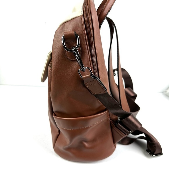 Cluci Switchable Backpack Vegan Leather Handbag Travel Brand NEW - Picture 5 of 10
